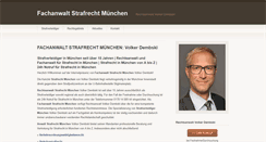 Desktop Screenshot of fachanwalt-strafrecht-muenchen.org