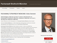 Tablet Screenshot of fachanwalt-strafrecht-muenchen.org